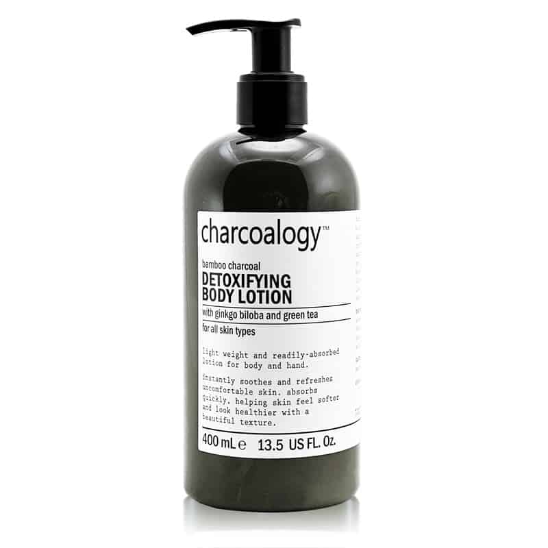Charcoalogy Bamboo Charcoal Detoxifying Body Lotion 400ml. Labsociety
