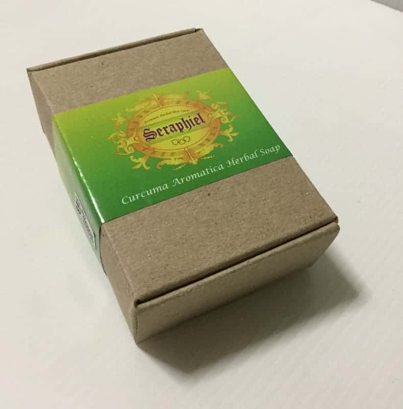 Seraphiel Curcuma Aromatica Herbal Soap (เซราเฟล สบู่สมุนไพรว่านนางคำ
