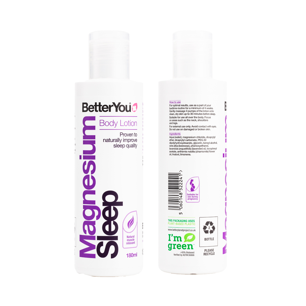 Better You Magnesium Sleep Lotion แมกนีเซียมสลีบโลชั่น 180 Ml Labsociety