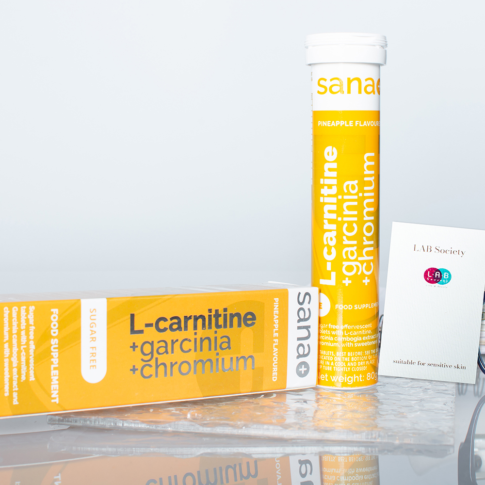 SanaPlus LCARNITINE GARCINIA CHROMIUM (EFFERVESCENT TABLETS DIETARY