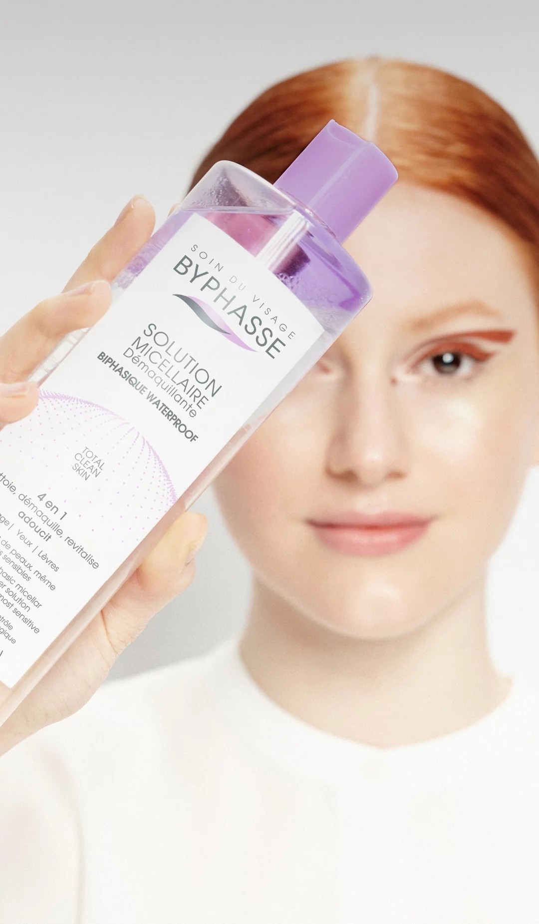 Byphasse Waterproof Biphasic Micellar Makeup Remover Solution 500ml