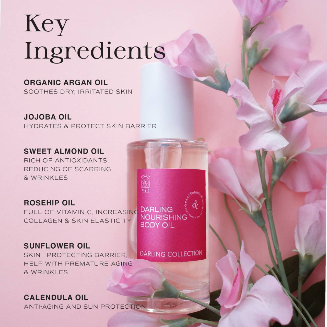House Of Mul Darling Nourishing Body Oil