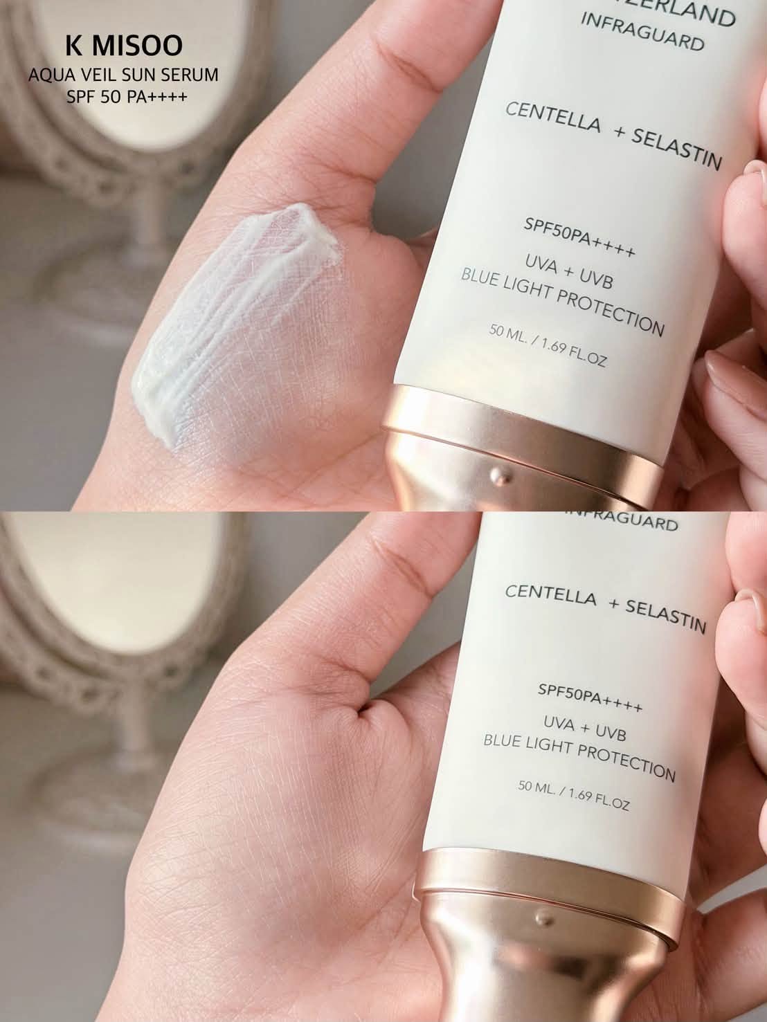 K MISOO Aqua Veil Sun Serum SPF50 PA++++